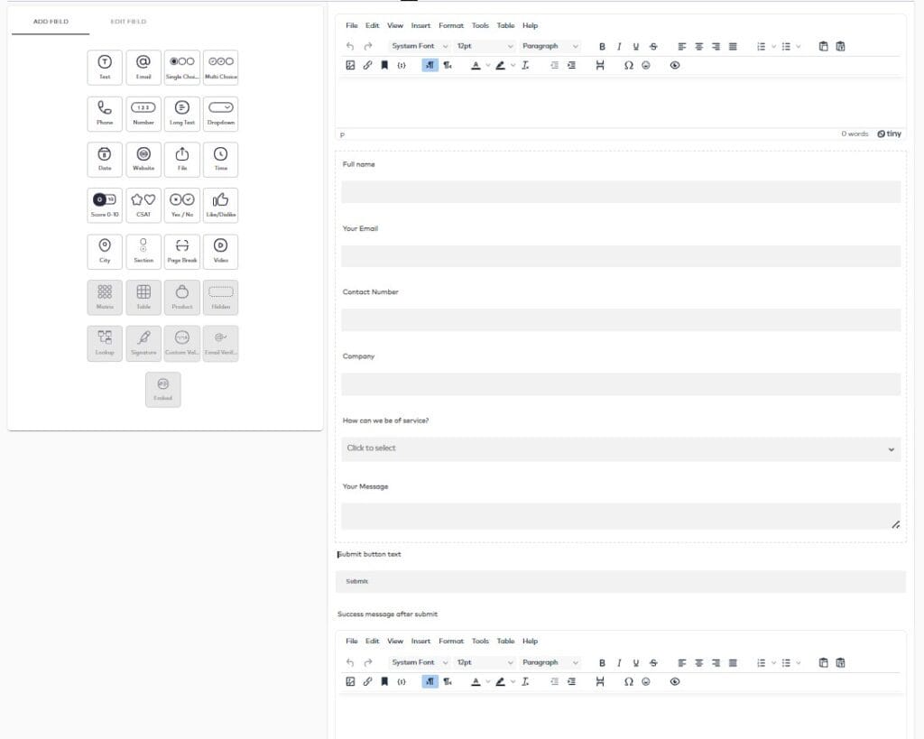 Formaloo Review Features
