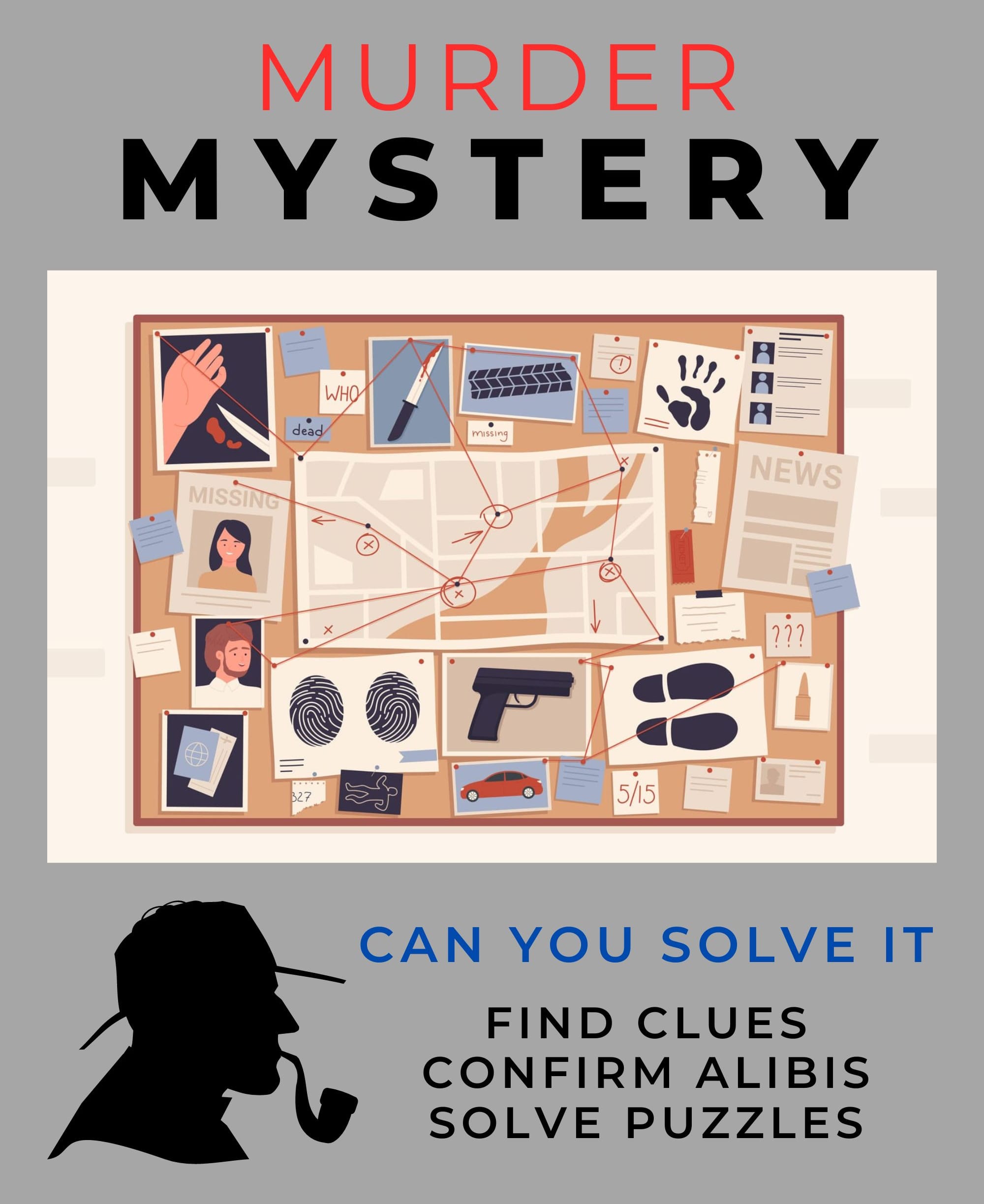 Best Murder Mystery Detective Game