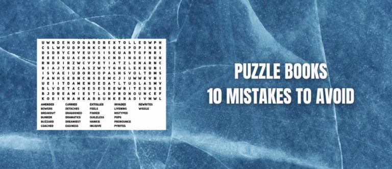 Puzzle Book Mistakes